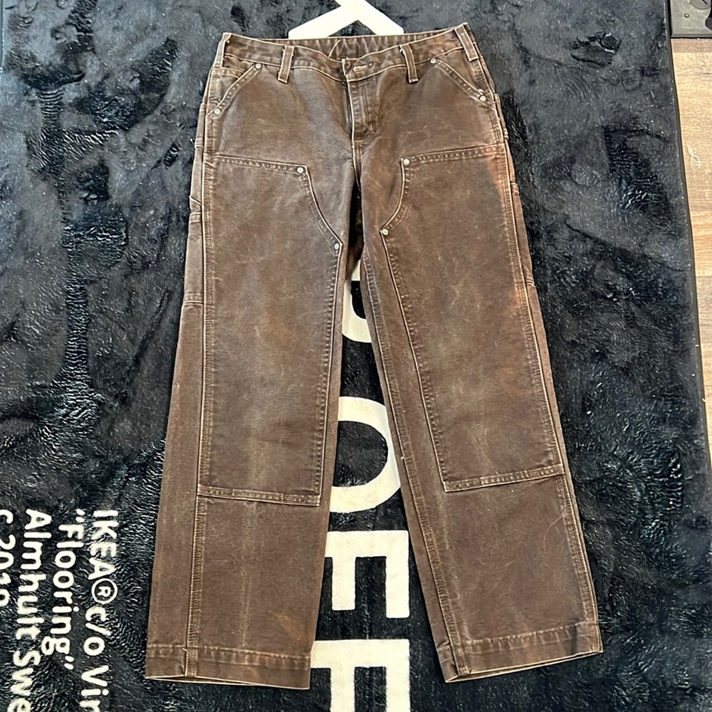 Carhartt Brown Workwear Jeans